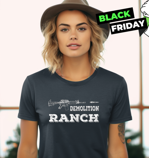 Demolition Ranch Demolitia Women's T-Shirt vcee demolition ranch demolitia ladies t shirt 20 front dark heather