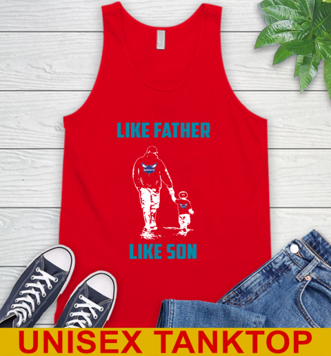 Charlotte Hornets NBA Basketball Like Father Like Son Sports Tank Top 5