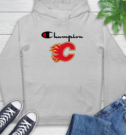 NHL Hockey Calgary Flames Champion Shirt Hoodie 4