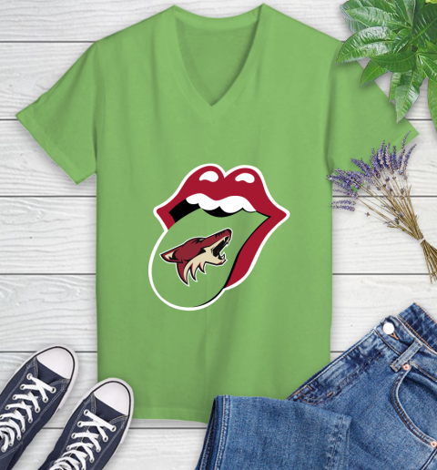 Arizona Coyotes NHL Hockey Lips I Root For My Team Adoring Fan 87