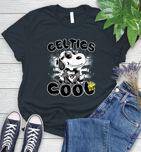 NBA Basketball Brooklyn Nets Cool Snoopy Shirt Women's T-Shirt 6