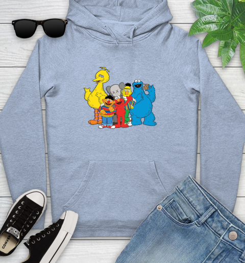 Kaws sweatshirt sesame street shop