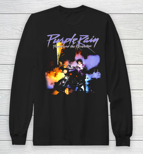 Purple Rain Prince And The Revolution Long Sleeve T-Shirt