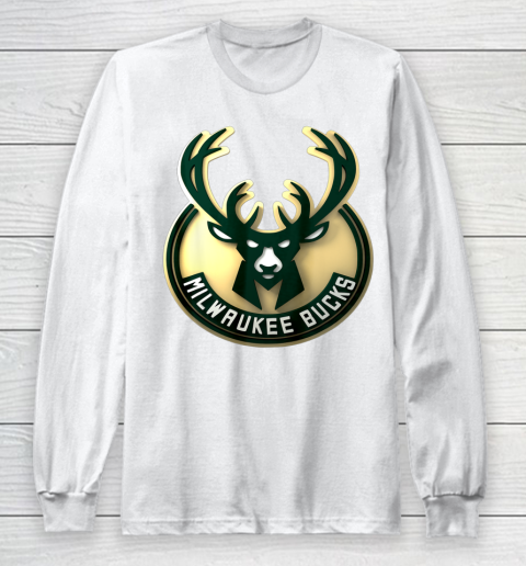 Bucks Championship NBA tshirt Fear Deer Milwaukee Basketball Long Sleeve T-Shirt