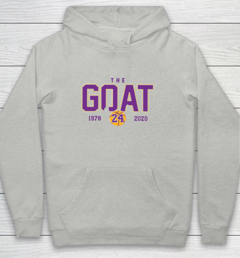 Kobe Bryant The Goat 1978 2020 Youth Hoodie