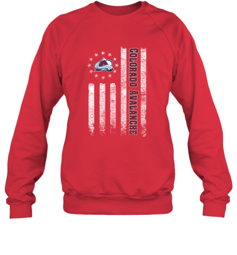 NHL American Flag Hockey Sports Colorado Avalanche Sweatshirt 5