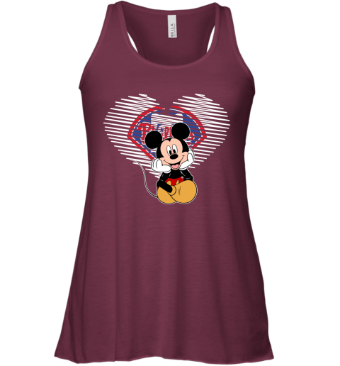 MLB Philadelphia Phillies The Heart Mickey Mouse Disney Baseball T Shirt rrLDx5Ct1MS flowy tank 32 95 151514 front maroon