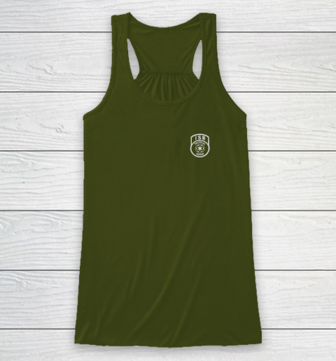 Tactical ISB Squad (print on front and back) Racerback Tank 2