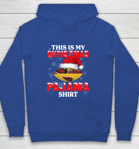Arizona Cardinals This Is My Christmas Pajama Shirt NFL Youth Hoodie 6