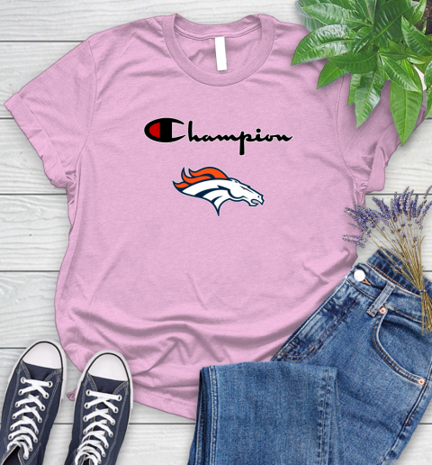 NFL Football Denver Broncos Champion Shirt Women's T-Shirt 8