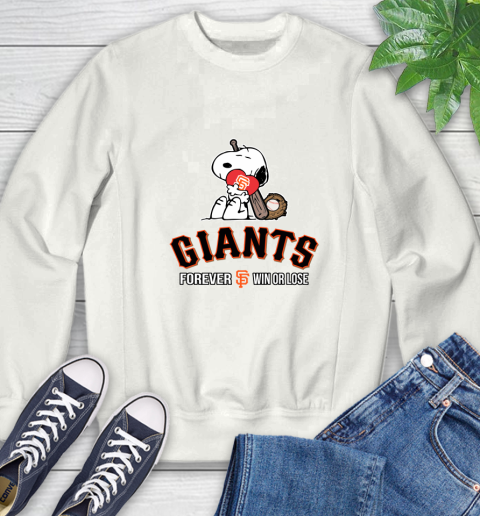 MLB The Peanuts Movie Snoopy Forever Win Or Lose Baseball San Francisco Giants 25