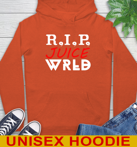 Juice wrld hotsell orange hoodie