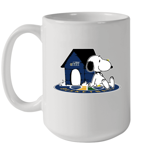 NBA Basketball Utah Jazz Snoopy The Peanuts Movie Shirt Ceramic Mug 15oz