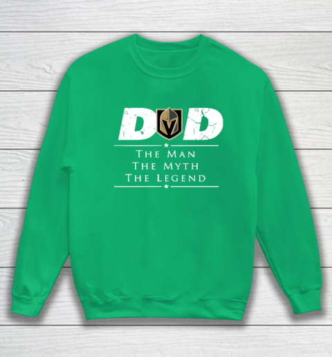 Vegas Golden Knights NHL Ice Hockey Dad The Man The Myth The Legend Sweatshirt 5