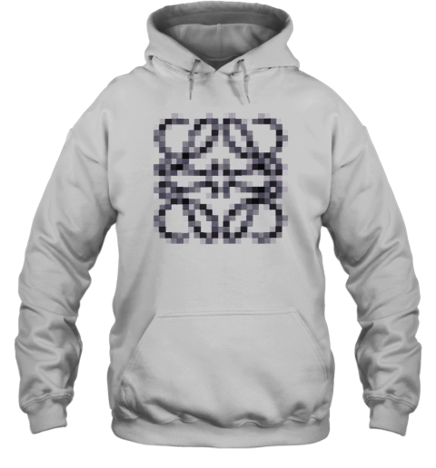 Antonia Merch Loewe Anagram Pixelated Hoodie