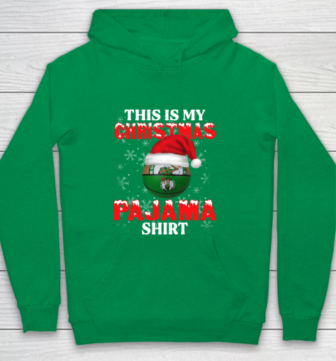 Boston Celtics This Is My Christmas Pajama Shirt NBA Youth Hoodie 4