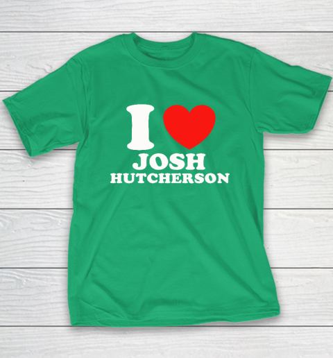 I Love Josh Hutcherson Youth T-Shirt 4