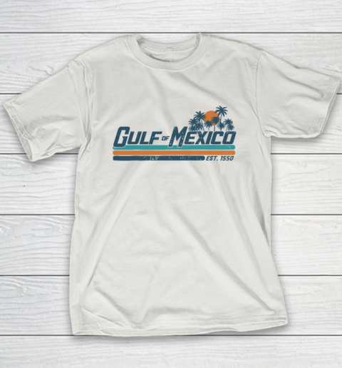 Gulf Of Mexico Est 1550 Youth T-Shirt 9