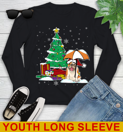 Bulldog Christmas Dog Lovers Shirts 117