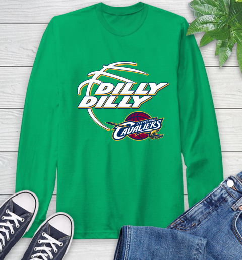 NBA Cleveland Cavaliers Dilly Dilly Basketball Sports Long Sleeve T-Shirt 7
