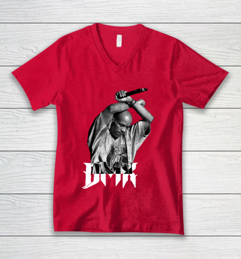 DMX vintage rap V-Neck T-Shirt 6
