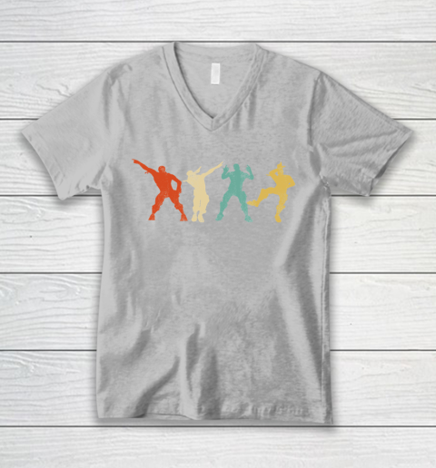 Fortnite Tshirt Battle Royale Victory Dance Cool Justice Dance V-Neck T-Shirt 3