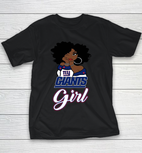 New York Giants Girl NFL Youth T-Shirt 2