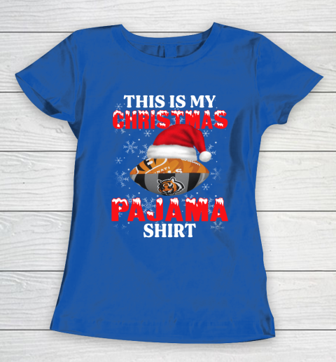 Cincinnati Bengals This Is My Christmas Pajama Shirt NFL Women's T-Shirt 8