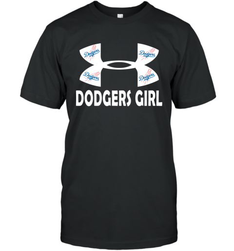 Los Angeles Dodgers Under Armour Passion Road Team Font T-Shirt