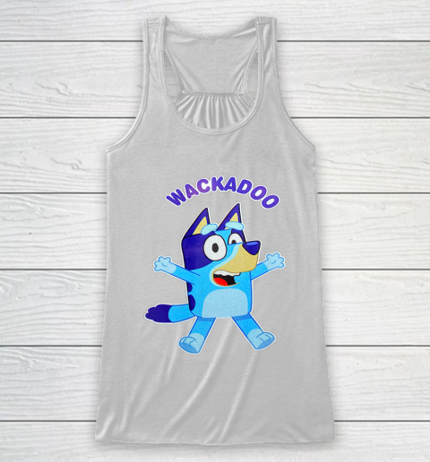 Wackadoo Blueys Love Fathers Day Gift Racerback Tank