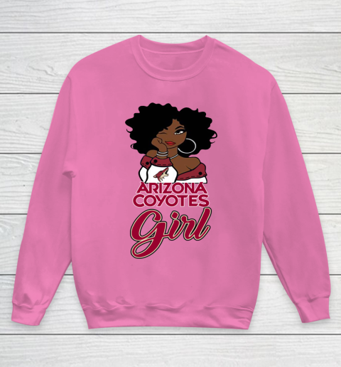 Arizona Coyotes Girl NHL Youth Sweatshirt 7