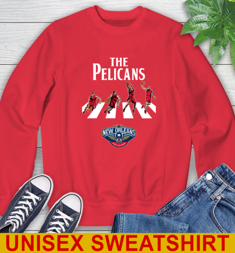 NBA Basketball New Orleans Pelicans The Beatles Rock Band Shirt Sweatshirt 12