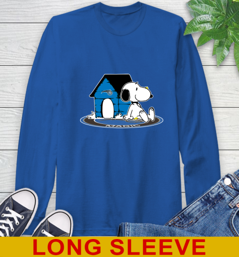 NBA Basketball Orlando Magic Snoopy The Peanuts Movie Shirt Long Sleeve T-Shirt 9