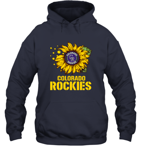 Colorado Rockiers Sunflower MLB Baseball Hoodie