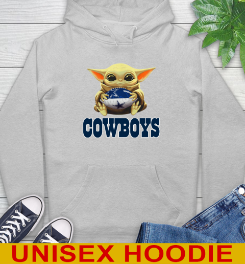 NFL Football Dallas Cowboys Baby Yoda Star Wars Shirt Hoodie 6