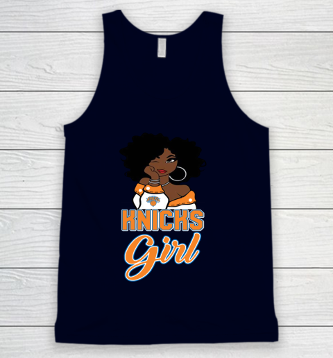 New York Knicks Girl NBA Tank Top 3