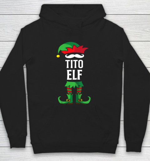 Tito Elf Costume Christmas Holiday Matching Family Hoodie