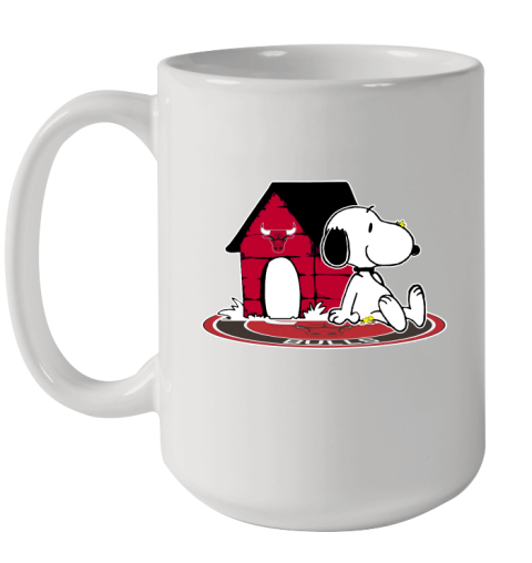 NBA Basketball Chicago Bulls Snoopy The Peanuts Movie Shirt Ceramic Mug 15oz