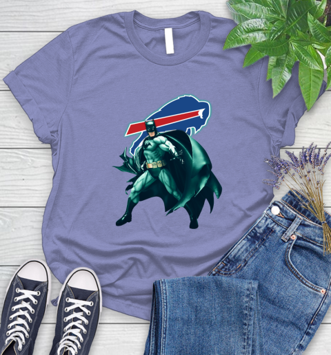 NFL Batman Football Sports Buffalo Bills Women's T-Shirt 11