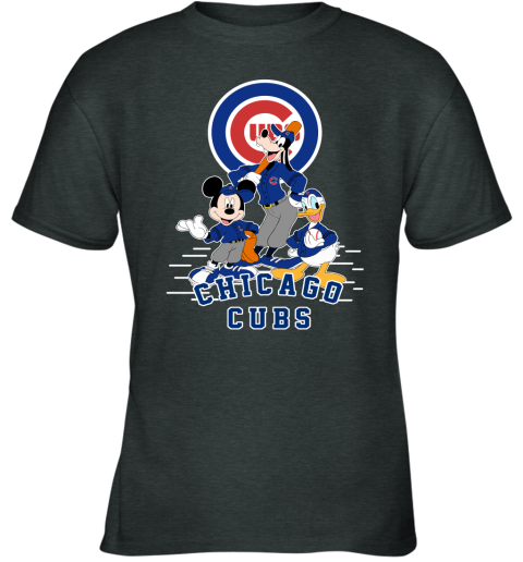 Youth Chicago Cubs Heather Gray T-Shirt