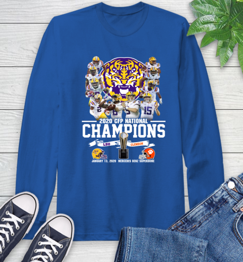 LSU Tigers 2020 Cfp National Champions Shirt 64
