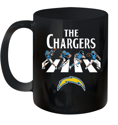 NFL Football Los Angeles Chargers The Beatles Rock Band Shirt Ceramic Mug 11oz