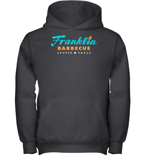 Jet Tila Wearing Franklin Barbecue Austin Texas Youth Hoodie