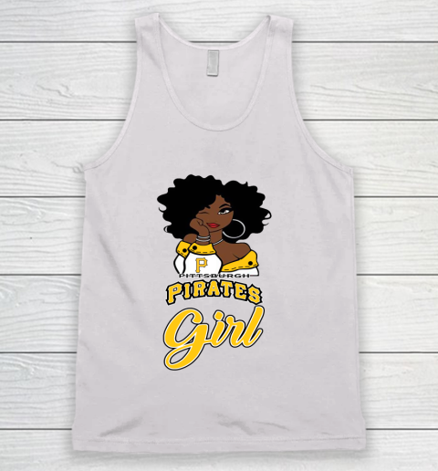 Pittsburgh Piratess Girl MLB Tank Top 2