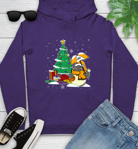 Utah Jazz NBA Basketball Cute Tonari No Totoro Christmas Sports Youth Hoodie 5