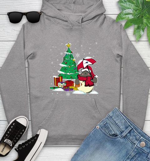 New England Patriots NFL Football Cute Tonari No Totoro Christmas Sports Youth Hoodie 6