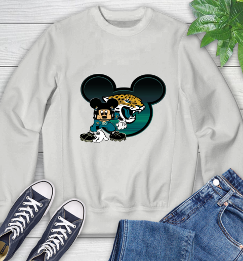 NFL Jacksonville Jaguars Mickey Mouse Disney Football T Shirt Sweatshirt 5