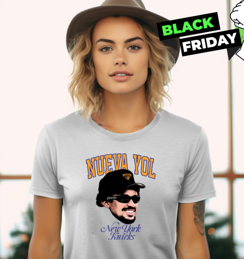 Bad Bunny Nuevayol Knicks Benito Fan New York Knicks Women's T-Shirt