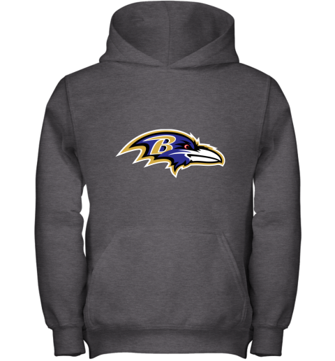 Men_s Baltimore Ravens NFL Pro Line by Fanatics Branded Gray Victory Arch T Shirt 2 Youth Hoodie