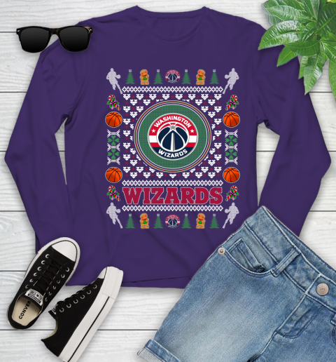 Washington Wizards Merry Christmas NBA Basketball Loyal Fan Ugly Shirt 127